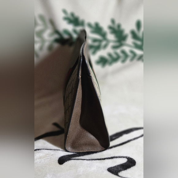 💯 Authentic Vintage Gucci Supreme Web Sherry Line Clutch - Picture 8 of 12